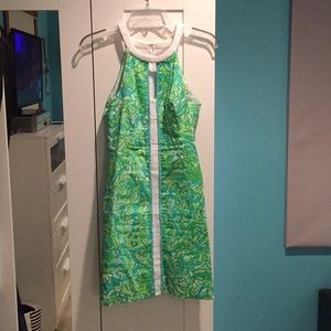 Spring Lilly Pulitzer halter top dress